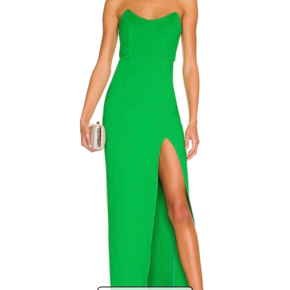 Ryleigh Strapless Maxi Dress - NWT - Never worn - Green size Medium